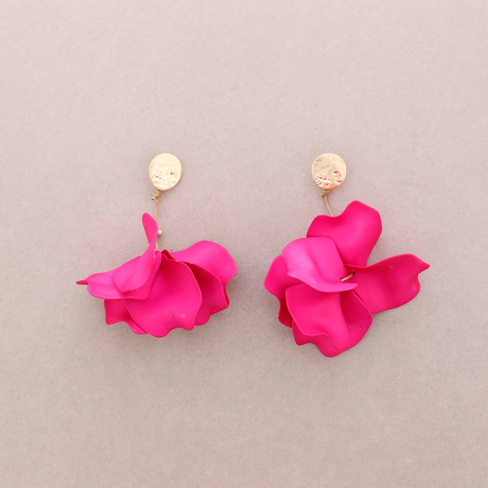 Pendientes Coglante Flor Resina