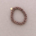 Pulsera Elastica Cristales Facetados 4mm (B)
