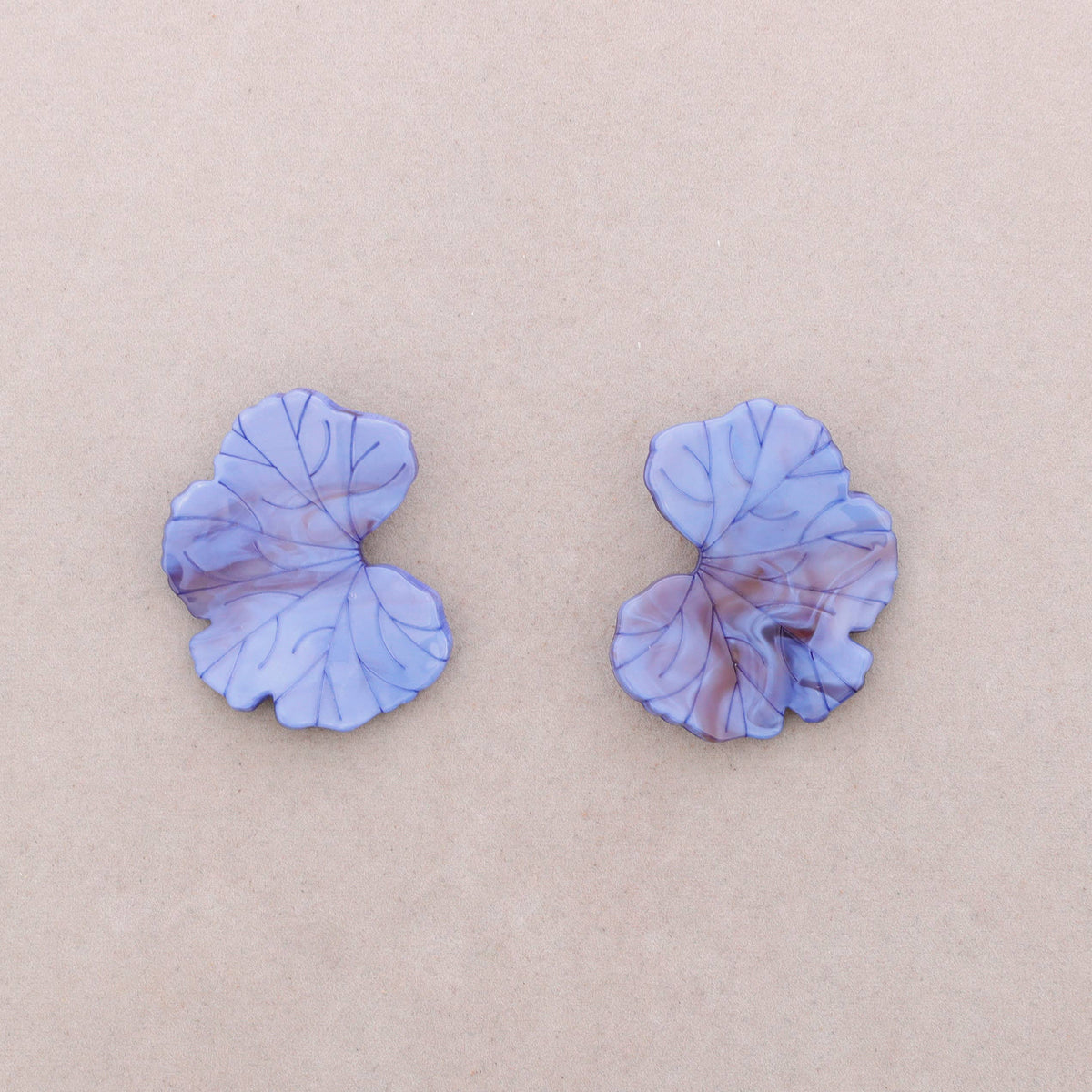 Pendientes Hoja Resina