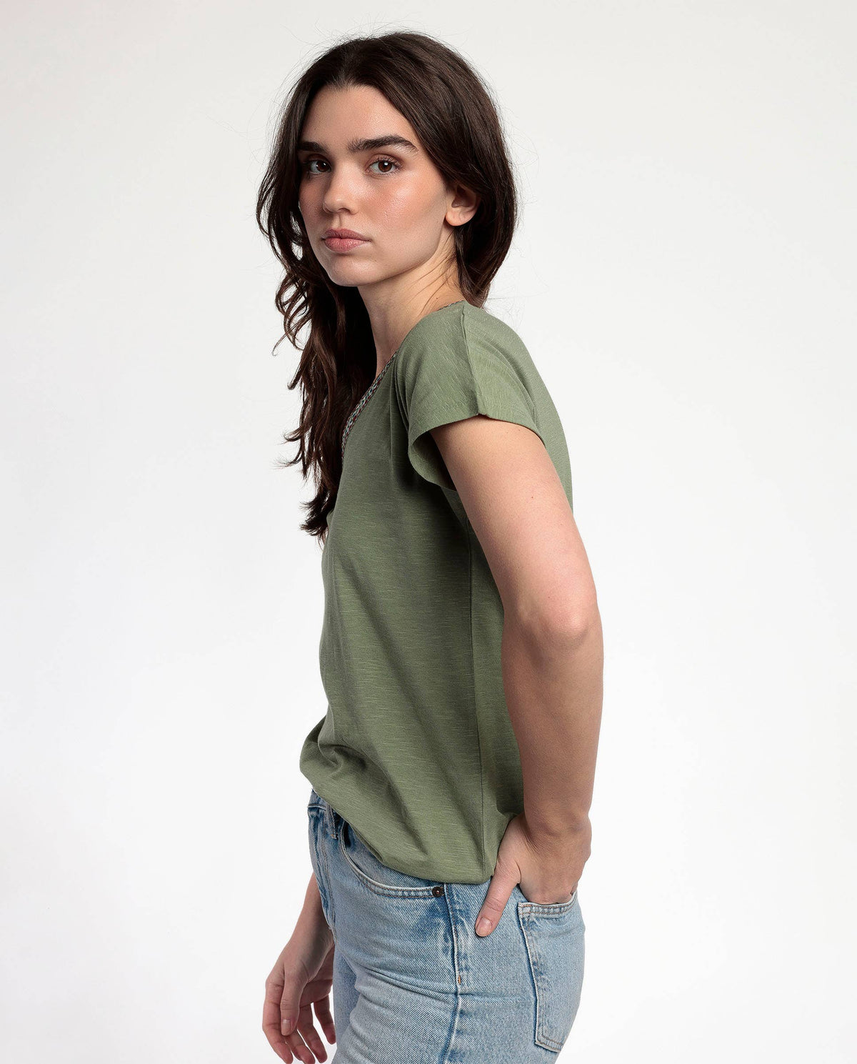 ADMAS Camiseta Manga Caída Mexico para Mujer