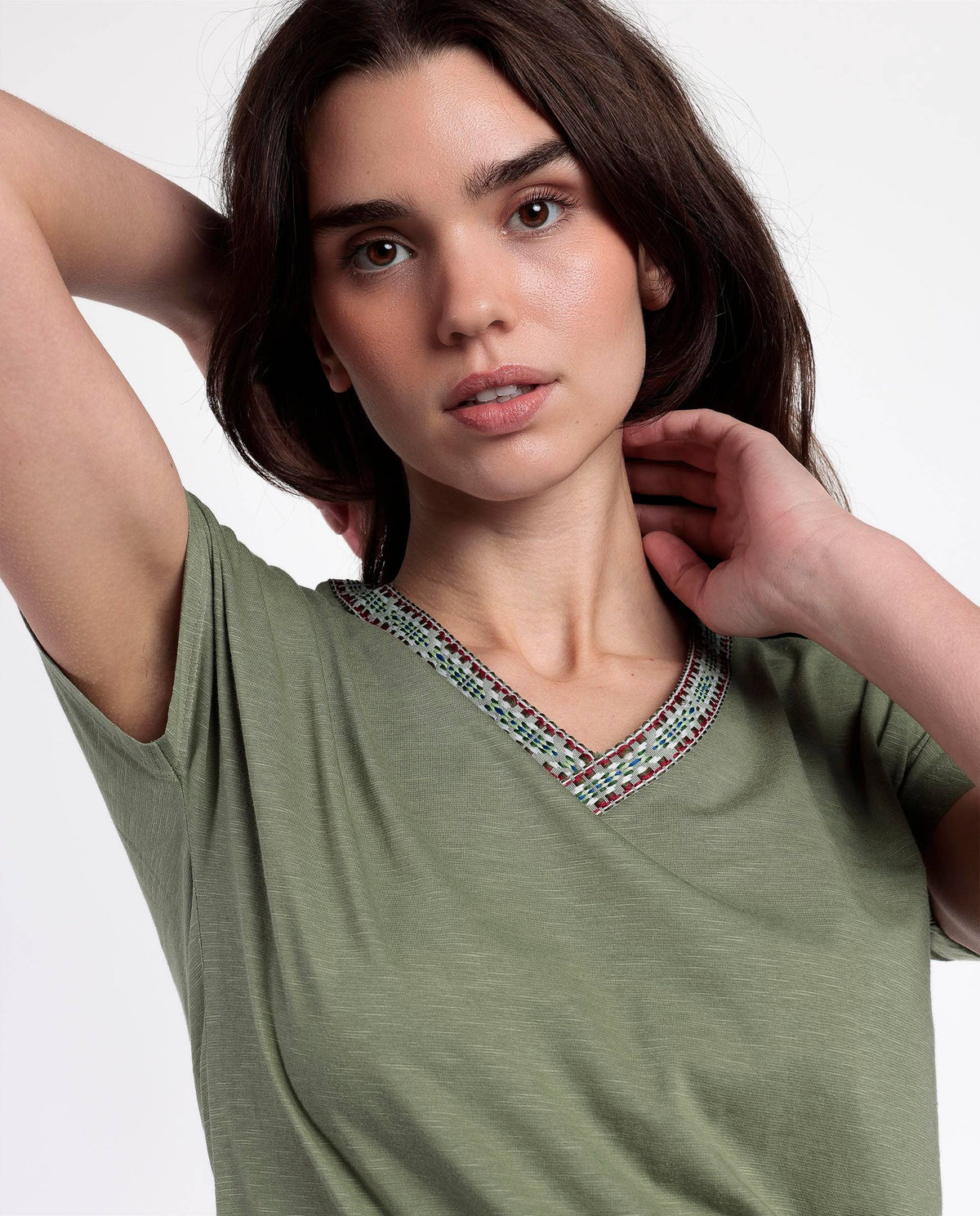 ADMAS Camiseta Manga Caída Mexico para Mujer