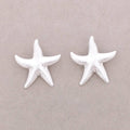 Pendientes Presion Estrella De Mar Metal